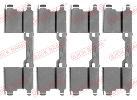 Accessory Kit, disc brake pad
